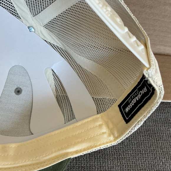 Pickleball Richardson 112 SnapBack mesh trucker hat olive gray birch - Picture 5 of 5